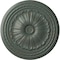 Ekena Millwork Alexa Ceiling Medallion (Fits Canopies up to 2 7/8"), 20 1/2"OD x 1 7/8"P, Cloud Burst Crackle CM20ALCBC - alternate 1